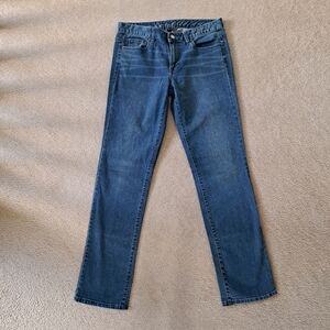 Calvin Klein Jeans Size 29 Blue Straight Leg Denim